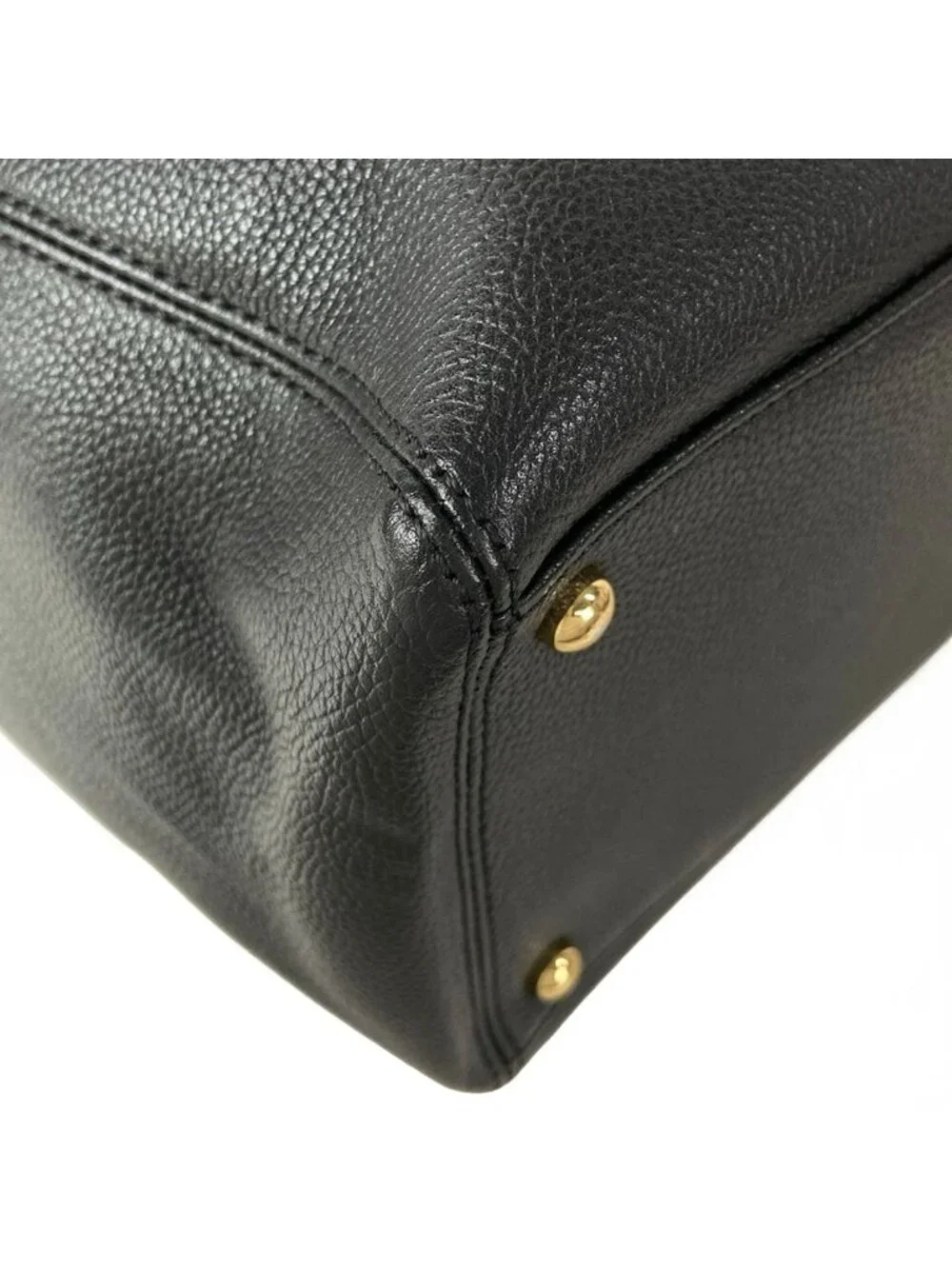 Chanel Tote Executive Line Black Gold Leather